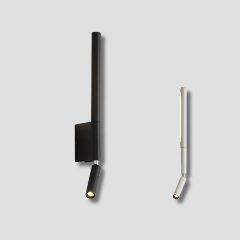 Applique Murale LED Design pour Chambre – Éclairage Économique en Aluminium et Plastique, Lumière Chaude 3000K 1