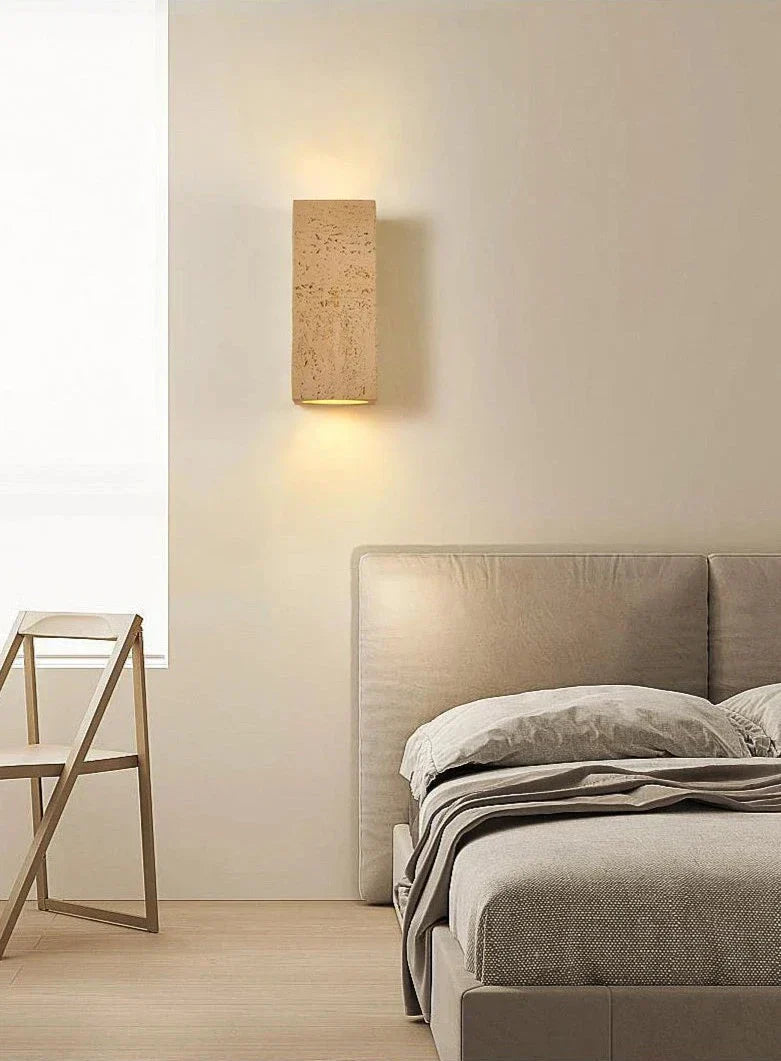 Applique Murale Minimaliste en Ciment Wabi-Sabi pour Chambre et Salon – Design Durable et Moderne 10