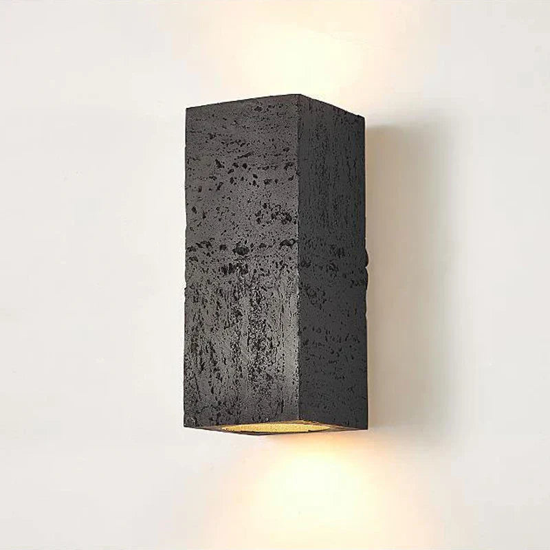 Applique Murale Minimaliste en Ciment Wabi-Sabi pour Chambre et Salon – Design Durable et Moderne 3