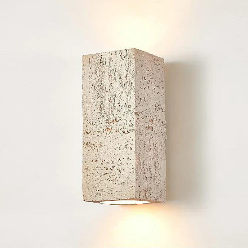 Applique Murale Minimaliste en Ciment Wabi-Sabi pour Chambre et Salon – Design Durable et Moderne 7