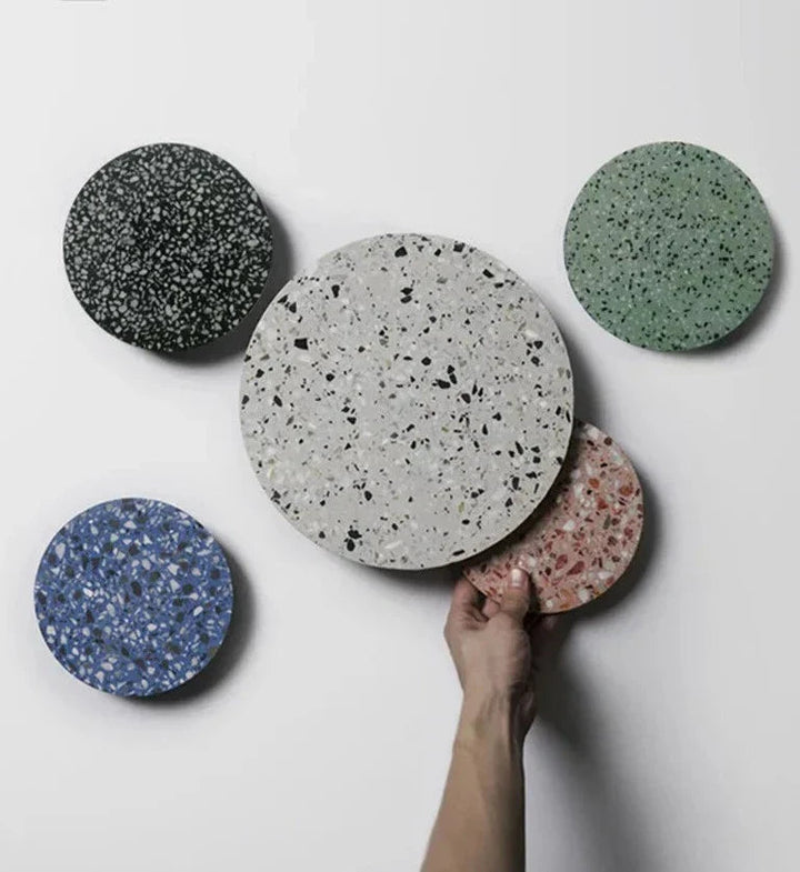 Applique Murale en Béton Design avec Technologie LED – Éclairage Moderne pour Chambre et Salon, Taille 15-25 cm 8