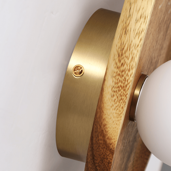 Applique Murale en Bois Naturel – Lampe Murale Élégante pour Chambre et Salon, Design Moderne, Lumière Chaude 8