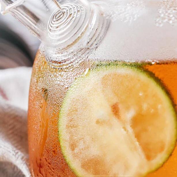 AquaCarina – Pichet en verre élégant pour le thé et l'eau 5