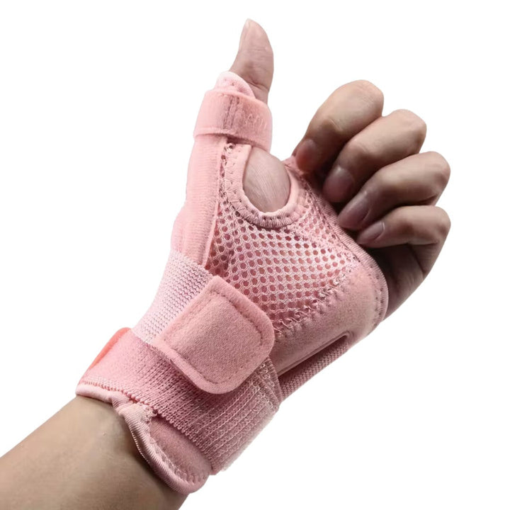 Attelle de pouce haut de gamme avec attelle réglable – Soutien et confort pour les articulations du pouce, matériau respirant, universelle pour les mains gauche et droite 3