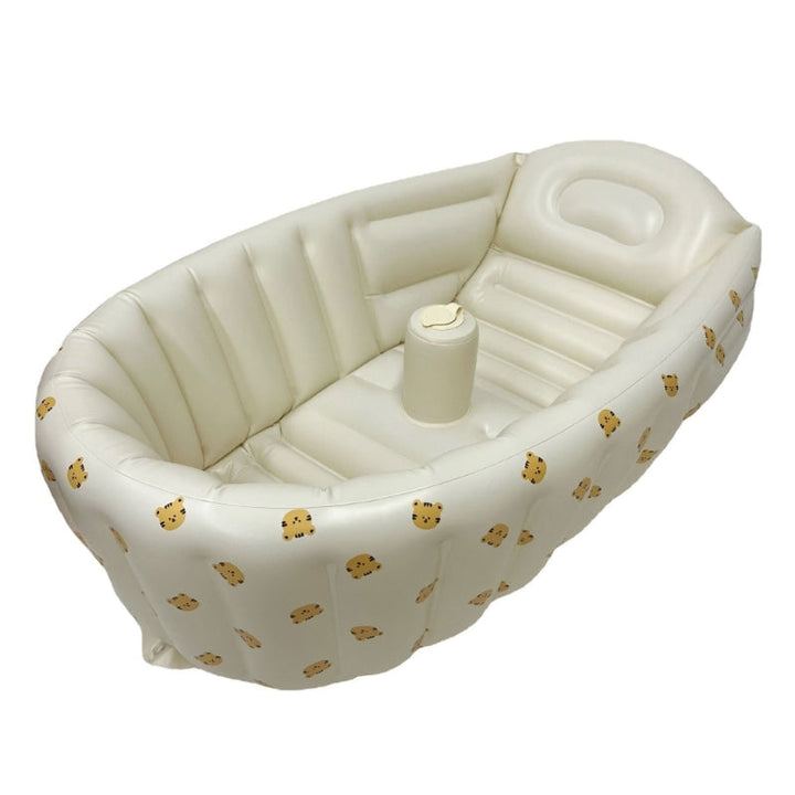 Baignoire Gonflable Sécurisée pour Enfant – Portable et Pratique, 90 cm en Plastique, Idéale pour Maison et Voyage 8