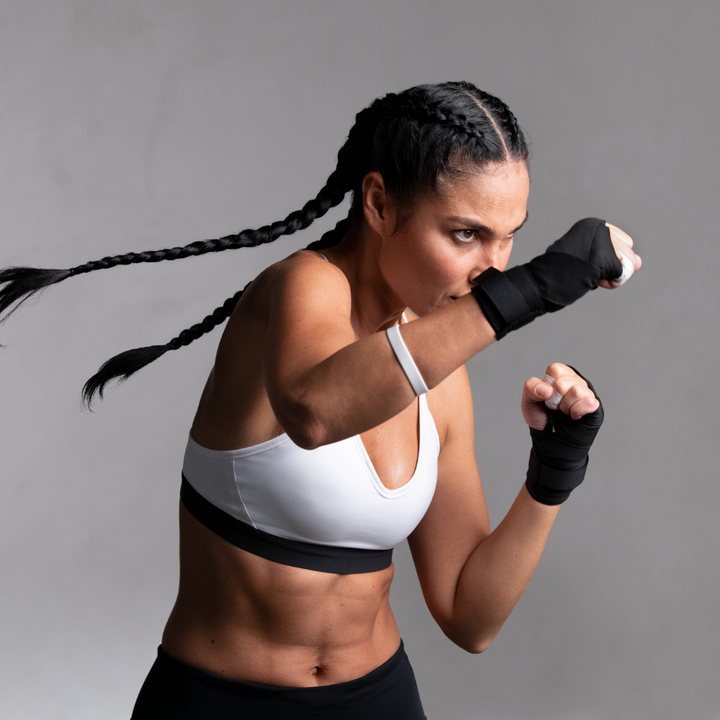 Bandages de Boxe 3 Mètres en Coton Extensible avec Velcro – Soutien Optimal pour Poignets et Confort durant l'Entraînement 1