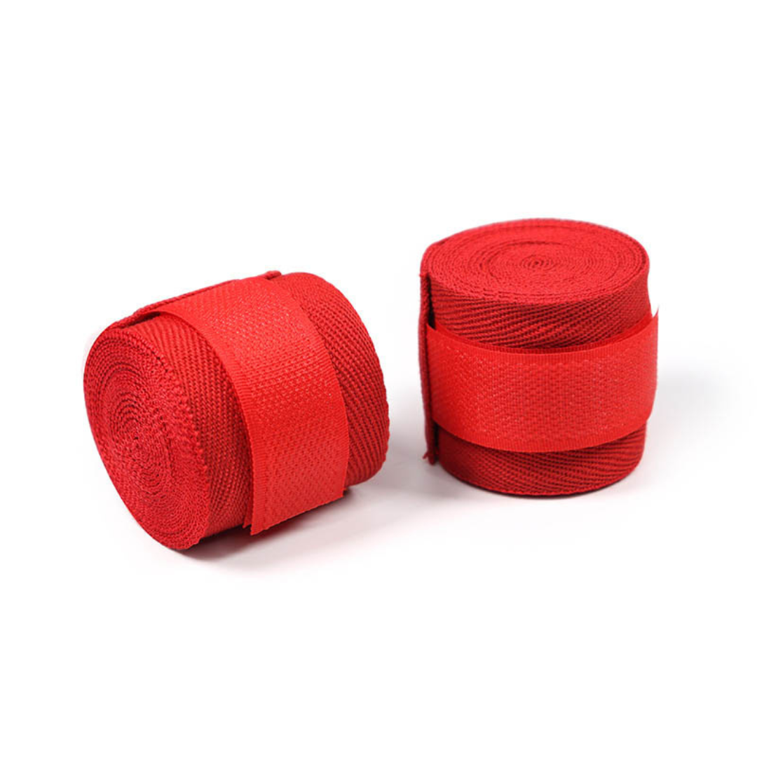 Bandages de Boxe 3 Mètres en Coton Extensible avec Velcro – Soutien Optimal pour Poignets et Confort durant l'Entraînement 3