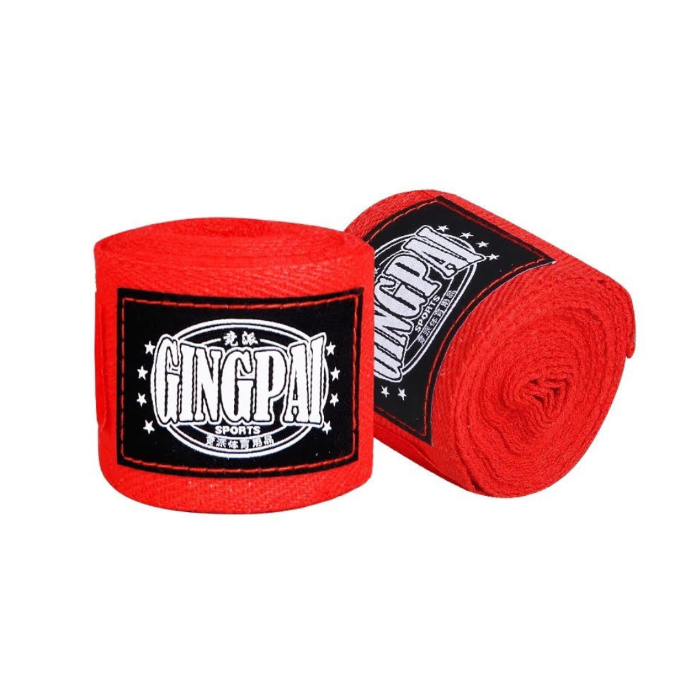 Bandages de Poignet Réglables pour Boxe 5 Mètres en Coton Élastique – Protection et Soutien Noir 5
