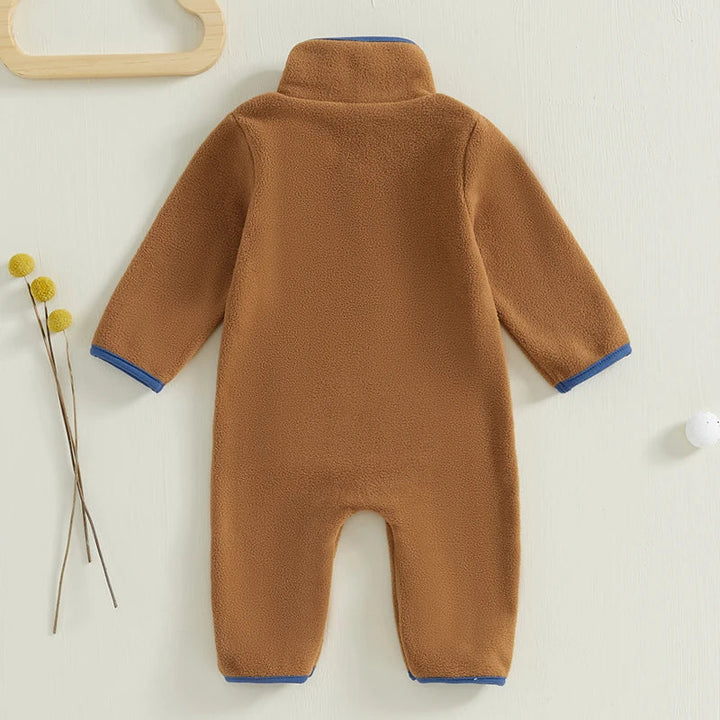 Barboteuse Douillette pour Tout-Petits en Peluche Chaude avec Manches Longues et Poches – Confort Automne/Hiver 6