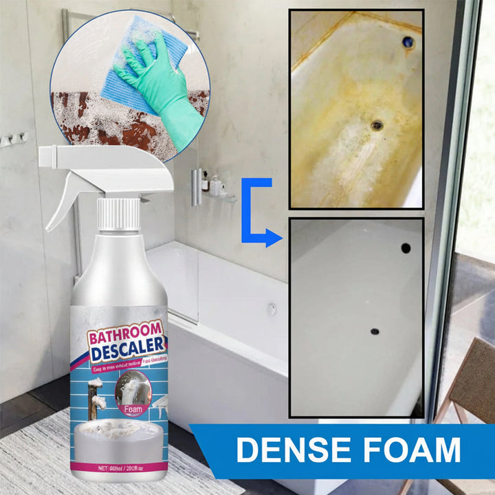 Bathroom Cleaner Foam Spray Tile Tub Sink Deep Cleaning