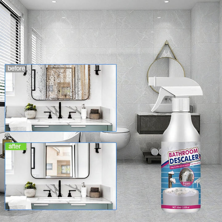 Bathroom Cleaner Foam Spray Tile Tub Sink Deep Cleaning