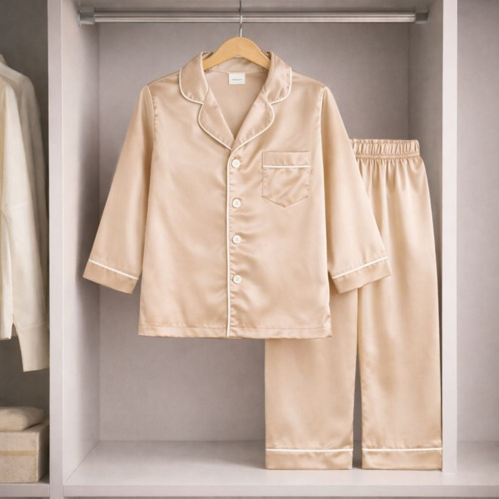 Dětské pyžamo s dlouhým rukávem sada na spaní