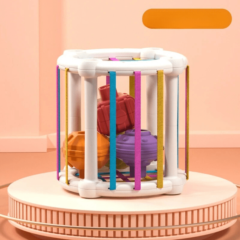 Blocs en Bois Montessori - Jouet Éducatif pour Enfants de 0 à 12 Mois - Développement des Couleurs et des Formes 0