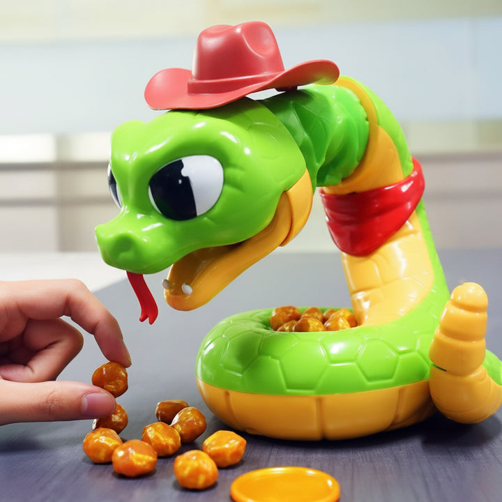 Kids Snake Game Toy Interactive Treasure Grab Board Game