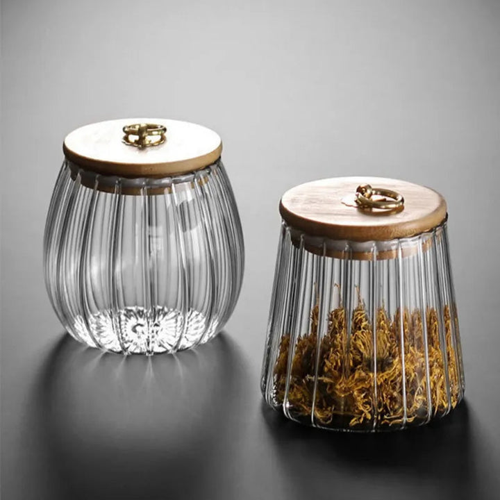 Bocaux Conservation Verre Transparent 750 ml avec Couvercle Hermétique pour Cuisine Élégante et Organisation Facile 2