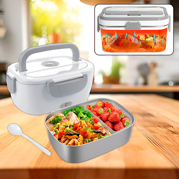 Boîte à Lunch Électrique Isotherme Chaud Longue Durée – Compacte et Pratique pour Repas à Emporter 2