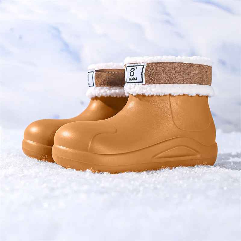 Bottes de Neige Femme Imperméables et Isolées – Confort Optimal en Hiver, Semelle Antidérapante, Design Élégant 3