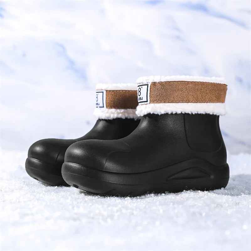 Bottes de Neige Femme Imperméables et Isolées – Confort Optimal en Hiver, Semelle Antidérapante, Design Élégant 4