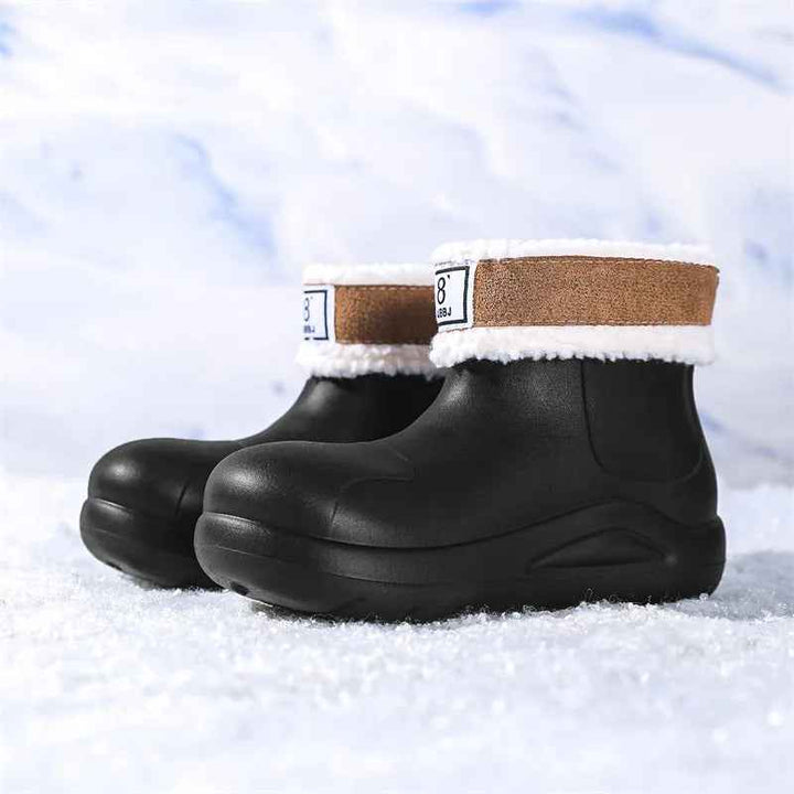 Bottes de Neige Femme Imperméables et Isolées – Confort Optimal en Hiver, Semelle Antidérapante, Design Élégant 4