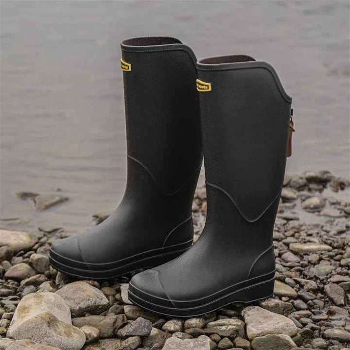 Bottes de Pluie Femme Imperméables en Caoutchouc Hautes – Confort et Style pour Activités Extérieures 10