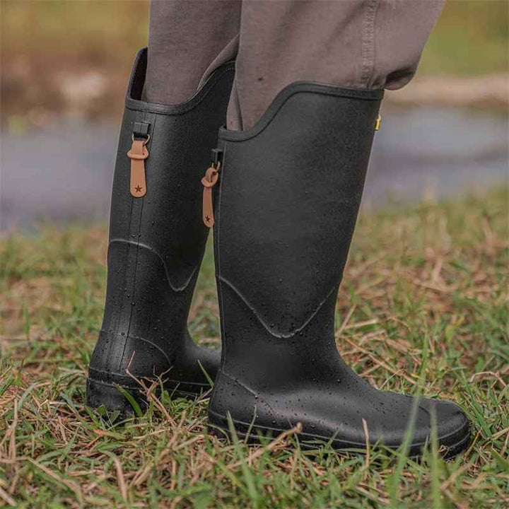 Bottes de Pluie Femme Imperméables en Caoutchouc Hautes – Confort et Style pour Activités Extérieures 6