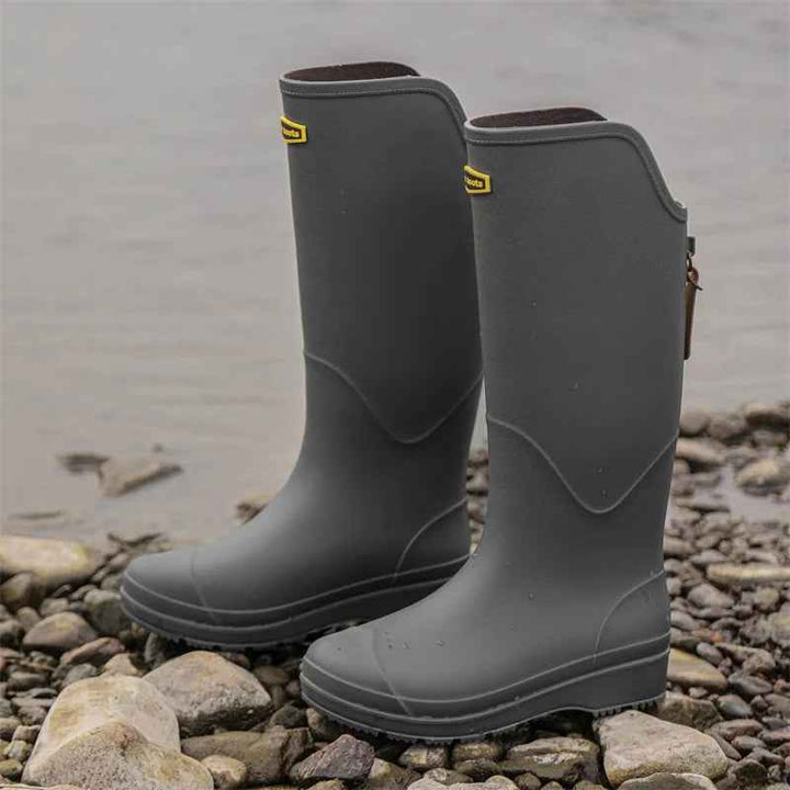 Bottes de Pluie Femme Imperméables en Caoutchouc Hautes – Confort et Style pour Activités Extérieures 7