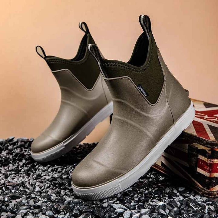 Bottes de Pluie Imperméables Femme en Caoutchouc – Confort Élégant et Design Durable pour Activités Extérieures 0