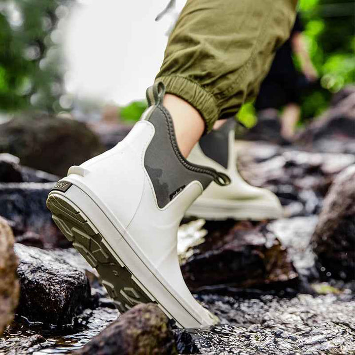 Bottes de Pluie Imperméables Femme en Caoutchouc – Confort Élégant et Design Durable pour Activités Extérieures 5