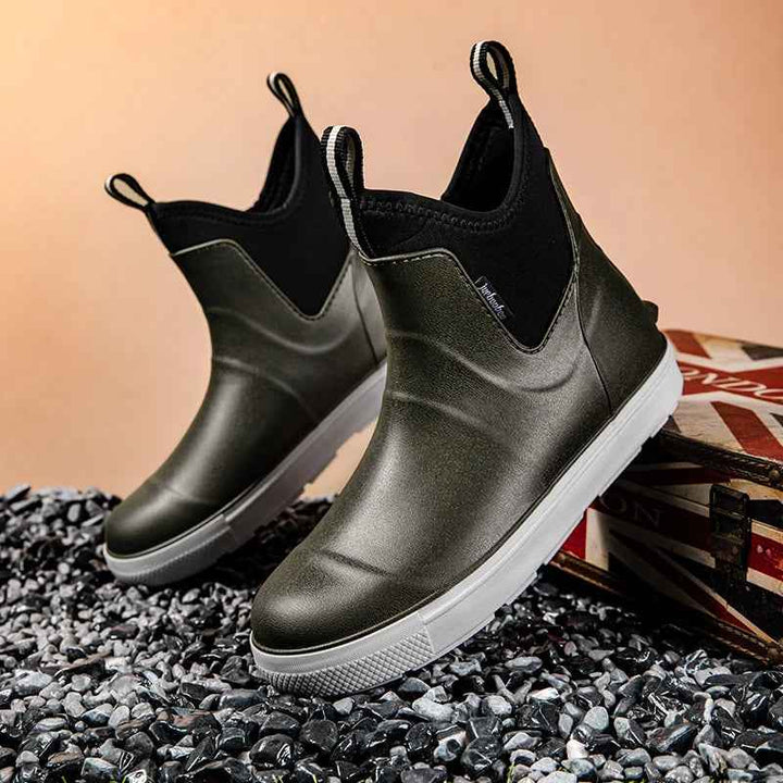 Bottes de Pluie Imperméables Femme en Caoutchouc – Confort Élégant et Design Durable pour Activités Extérieures 8