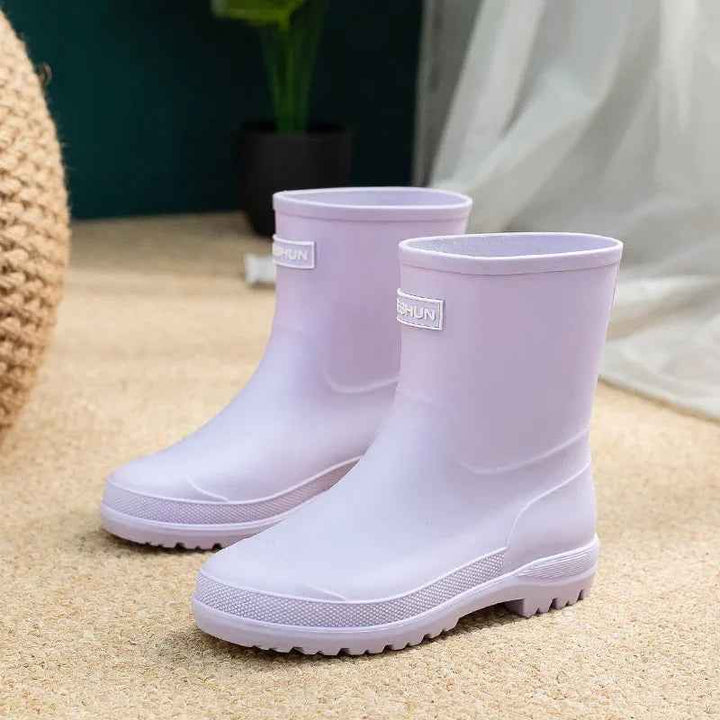 Bottes de Pluie Imperméables Femme en Caoutchouc – Confort et Style Urbain pour Tous les Jours 0