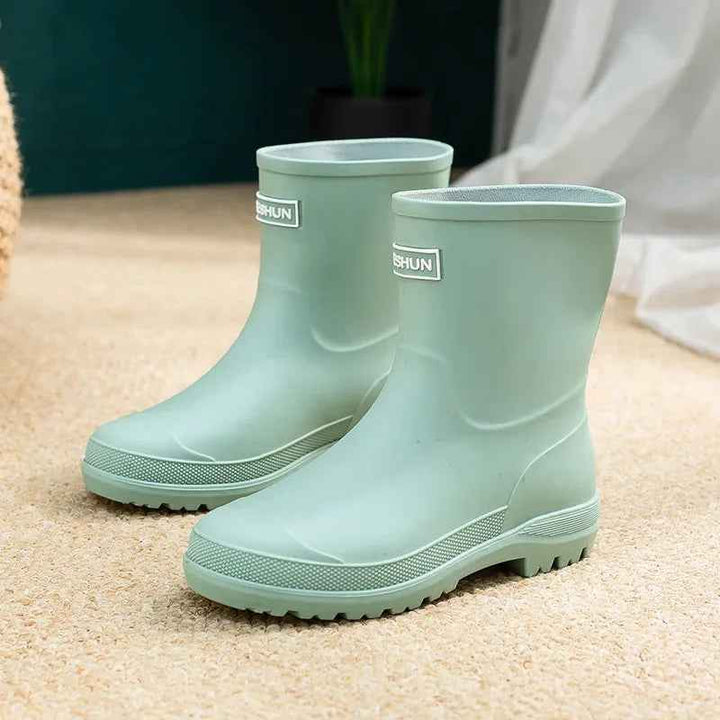 Bottes de Pluie Imperméables Femme en Caoutchouc – Confort et Style Urbain pour Tous les Jours 1