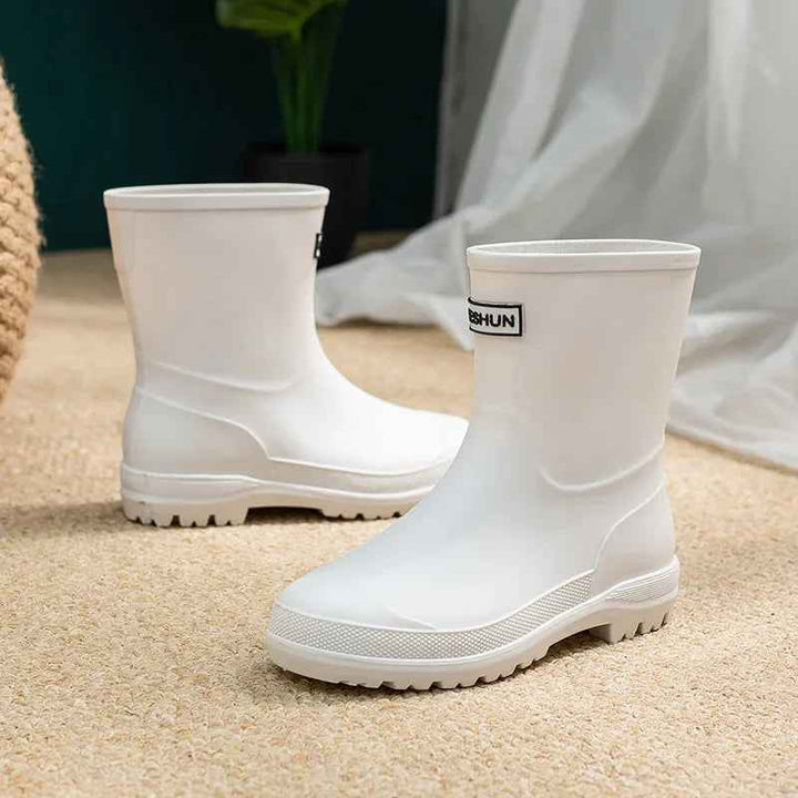 Bottes de Pluie Imperméables Femme en Caoutchouc – Confort et Style Urbain pour Tous les Jours 2