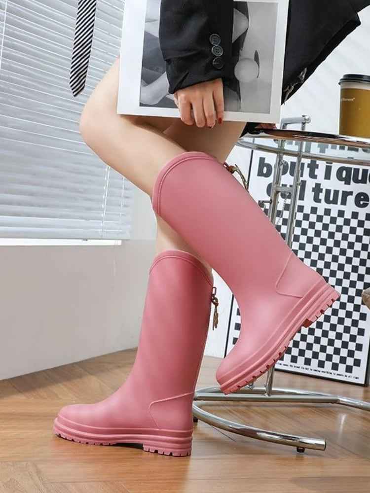 Bottes de Pluie d'Hiver Légères et Imperméables pour Femmes – Confort et Style 3