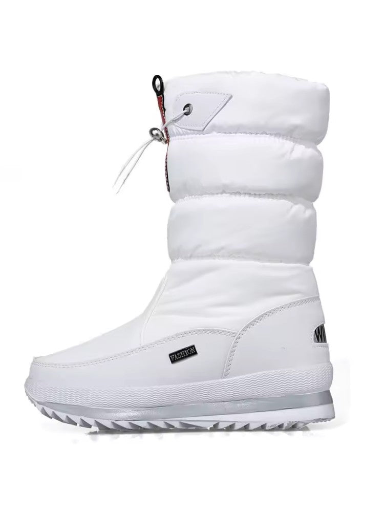 Bottes de neige imperméables pour femmes - Chaudes et élégantes pour les journées d'hiver 0