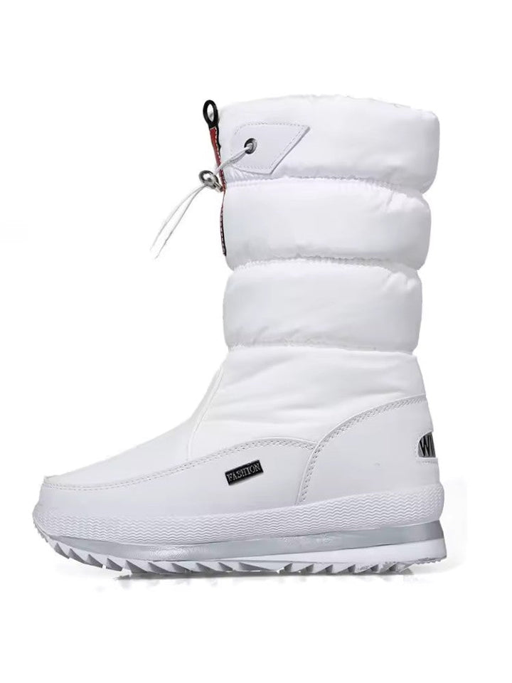 Bottes de neige imperméables pour femmes - Chaudes et élégantes pour les journées d'hiver 0