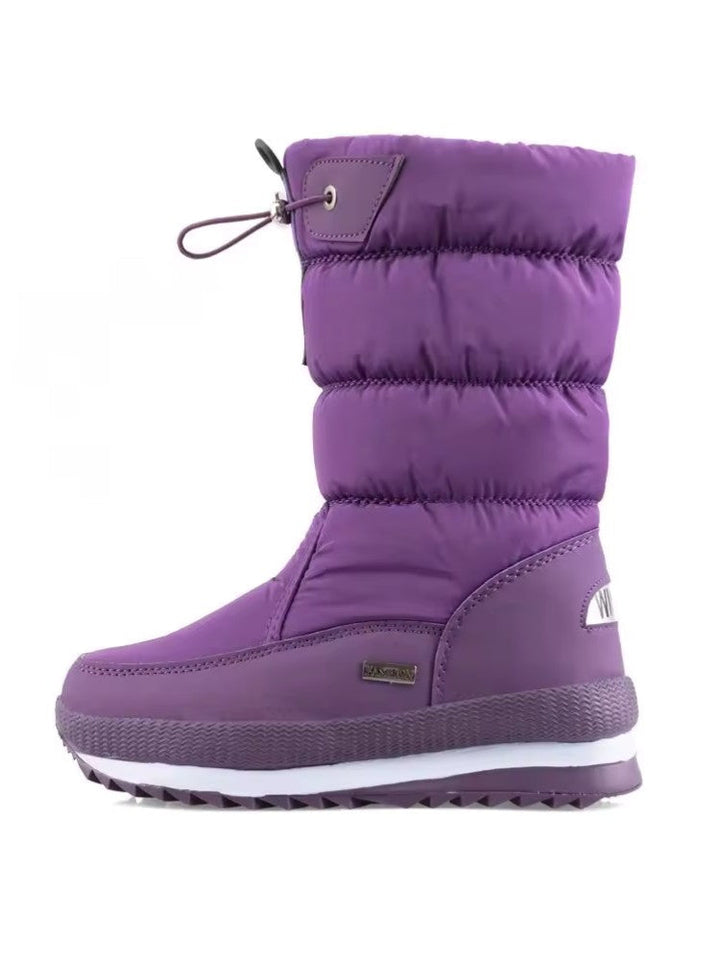 Bottes de neige imperméables pour femmes - Chaudes et élégantes pour les journées d'hiver 6