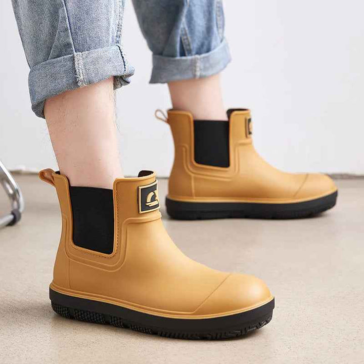 Bottes en Caoutchouc Imperméables Unisexes – Confort et Protection pour Temps Humide 4