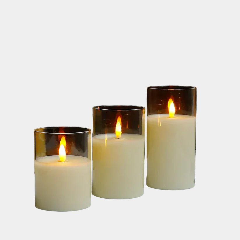 Bougie LED Élégante Sans Fil - Bougies Électriques Sécurisées Pour Une Ambiance Chaleureuse 0
