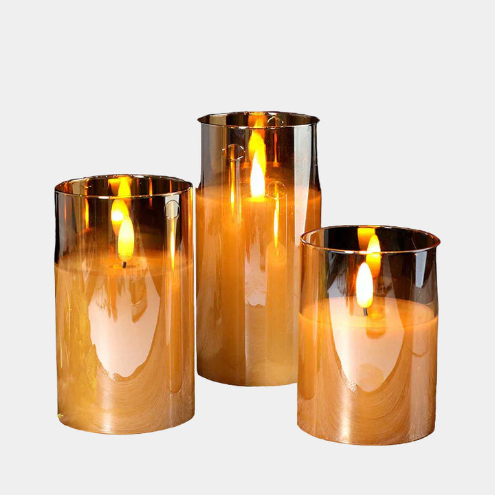 Bougie LED Élégante Sans Fil - Bougies Électriques Sécurisées Pour Une Ambiance Chaleureuse 6