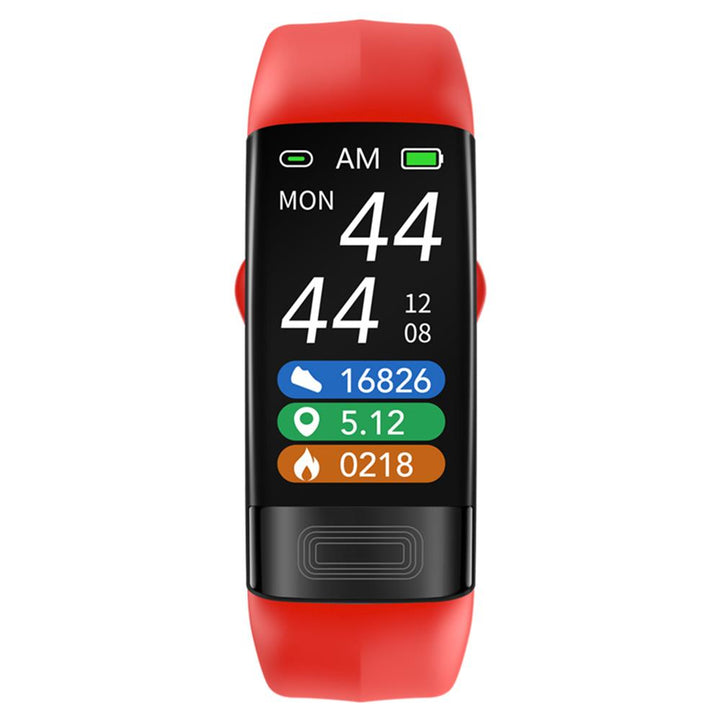 Bracelet Intelligent avec Suivi ECG, Fréquence Cardiaque et Sommeil – Étanchéité IP67, Notifications, Silicone Durable 2