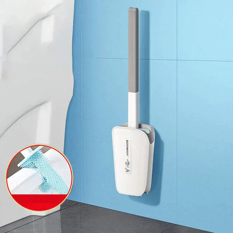 Brosse WC Incurvée en Plastique – Nettoyage Efficace et Design Moderne pour Toilettes 5