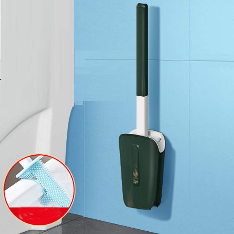 Brosse WC Incurvée en Plastique – Nettoyage Efficace et Design Moderne pour Toilettes 6