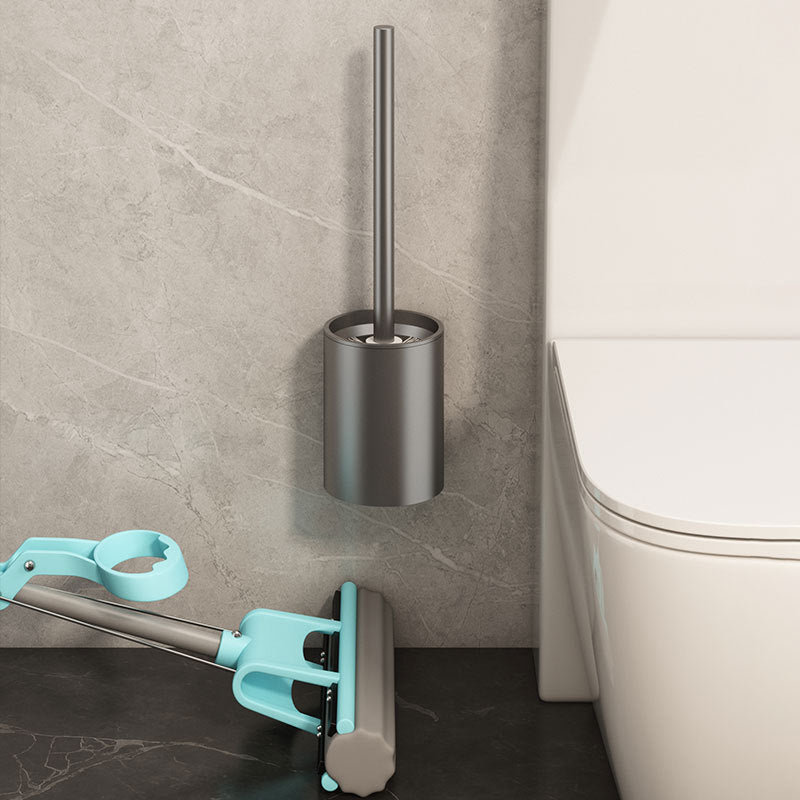 Brosse WC Pivotante en Métal – Brosse de Toilette Élégante et Durable pour un Nettoyage Efficace 6