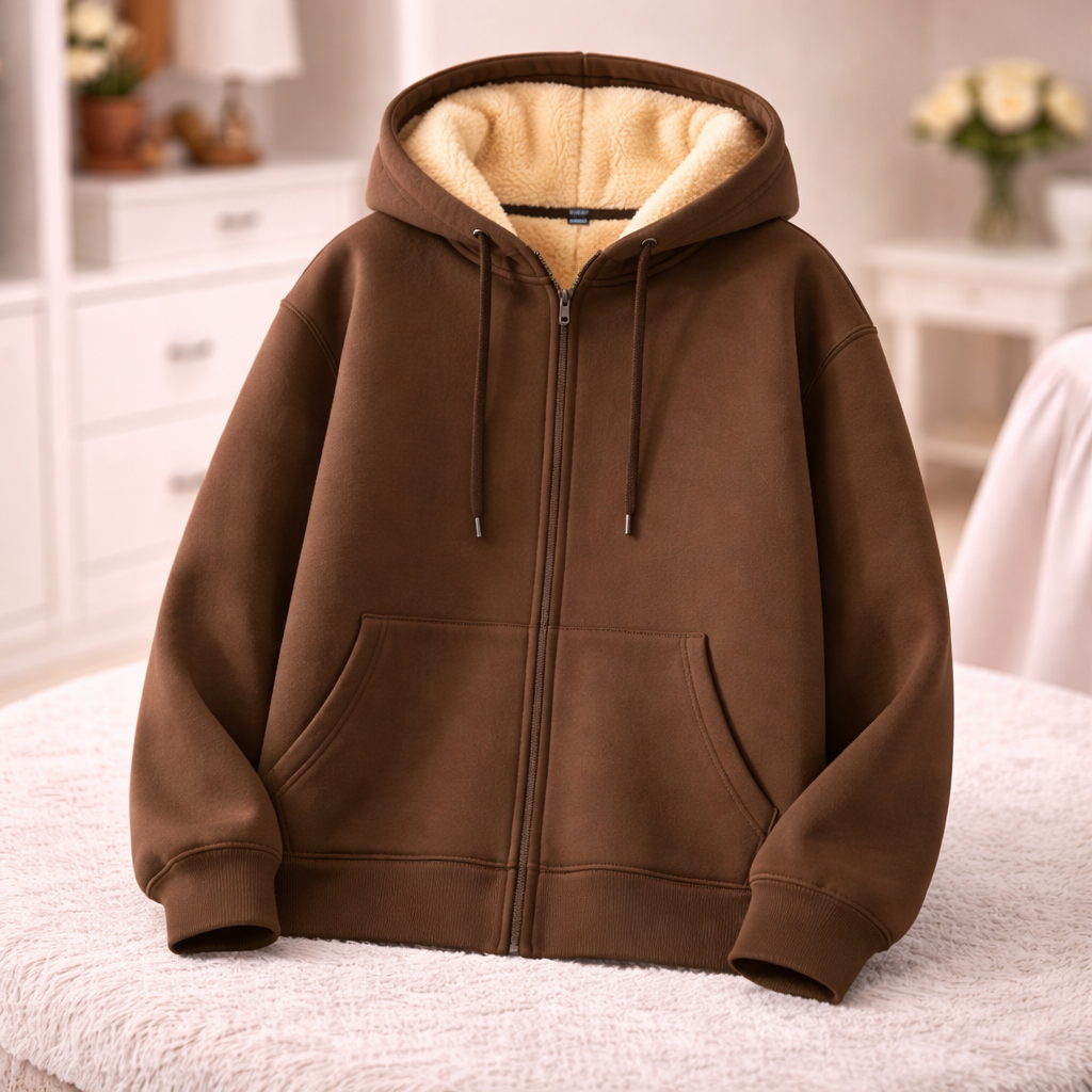 Up Hoodie Jacket Casual Outerwear Hood Cold Weather
