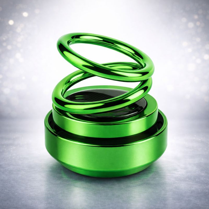 Car Air Freshener Solar Rotating Aromatherapy