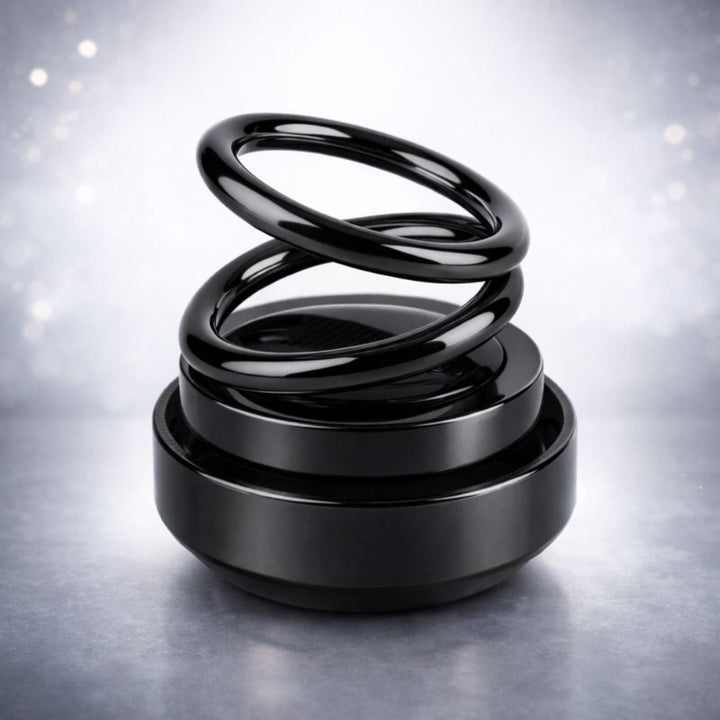 Car Air Freshener Solar Rotating Aromatherapy