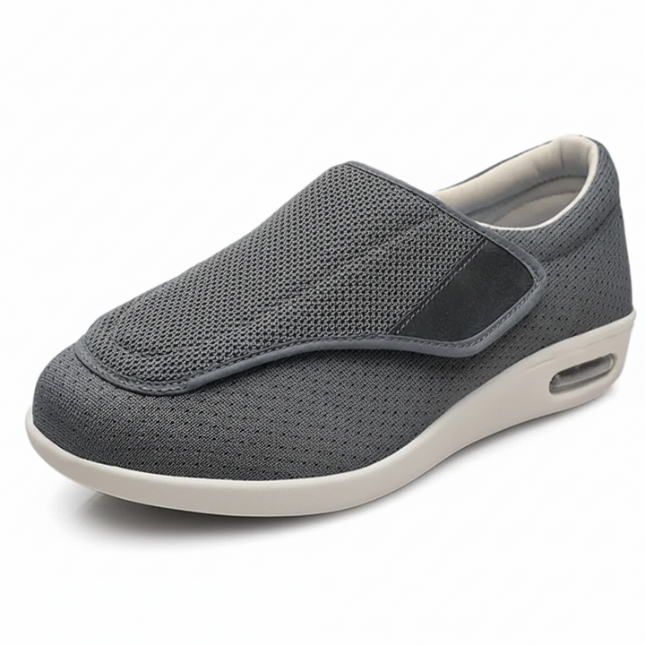 Wide Walking Shoes Mens Slip On Memory Foam Comfort Shoes
