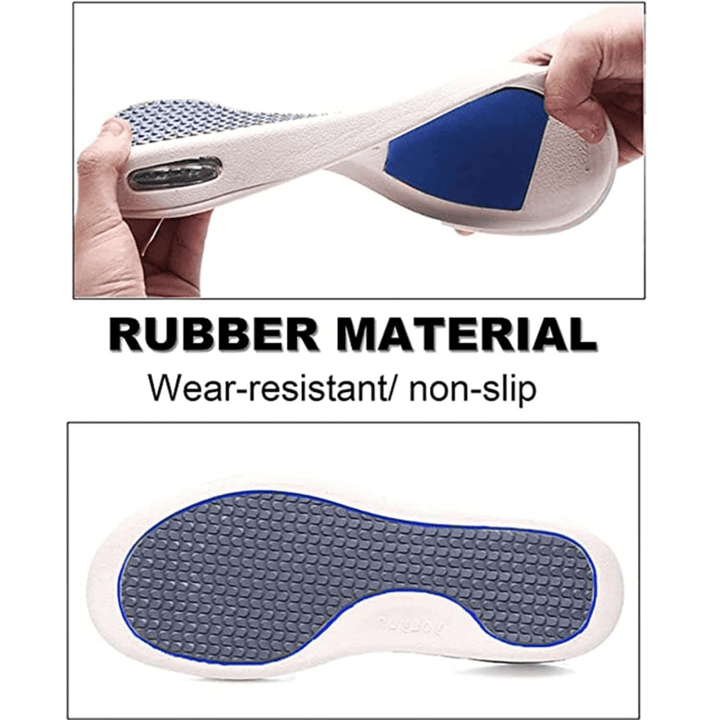 Wide Walking Shoes Mens Slip On Memory Foam Comfort Shoes