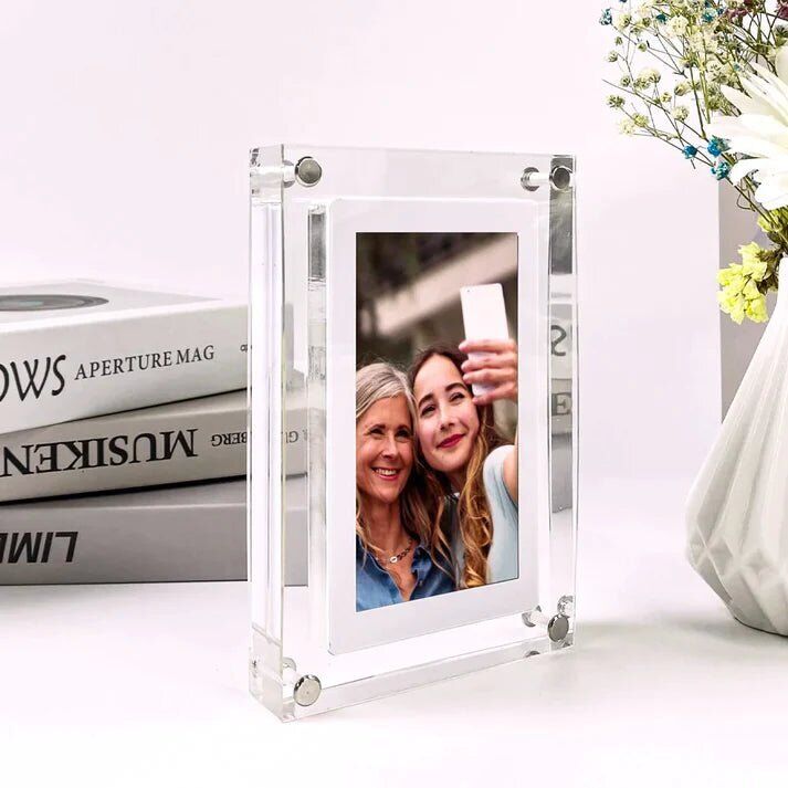 Cadre Photo Numérique Haute Résolution 25,4 cm avec USB et SD – Design Élégant pour Photos et Vidéos 1