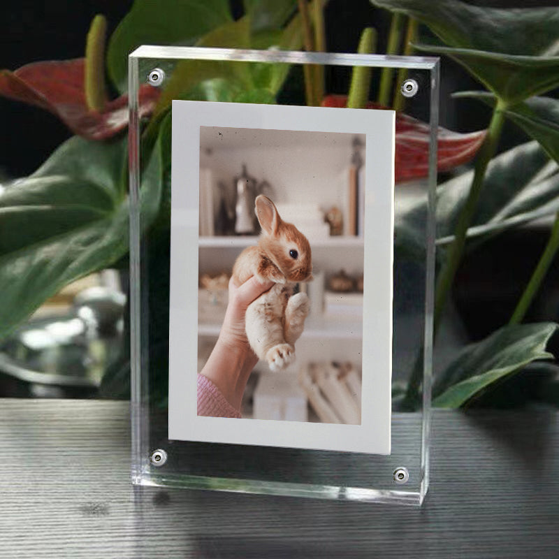 Cadre Photo Numérique Rechargeable USB avec Affichage HD – Affichage Photo et Vidéo 0